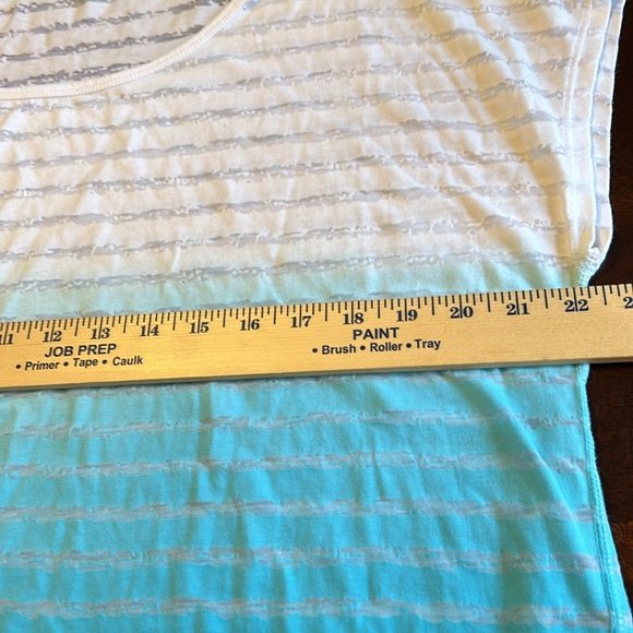 Calvin Klein Performance Women’s Ombré Short Sleeve Pullover T-shirt Top Large - Picture 10 of 13